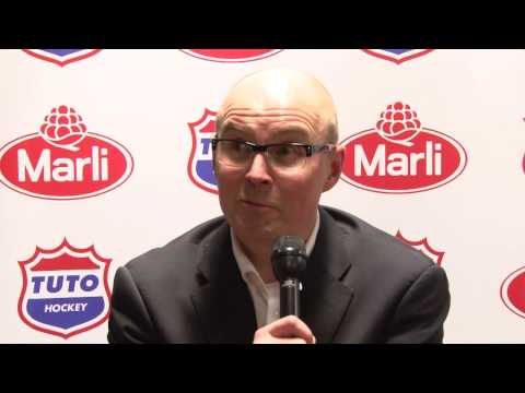 TUTO Hockey - HCK, 5.2.2014. Lehdistötilaisuus
