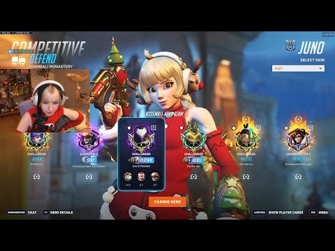 28k Heals! THIS IS THE BEST JUNO! Aspen Overwatch 2 Season 20 Gameplay Top 500