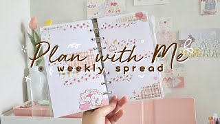 Weekly Spread Plan with Me