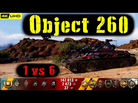 World of Tanks Object 260 Replay - 10 Kills 9.8K DMG(Patch 1.4.1)