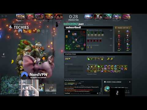 Topson Trolling with Techies Mid