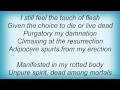 Cannibal Corpse Post Mortal Ejaculation Lyrics