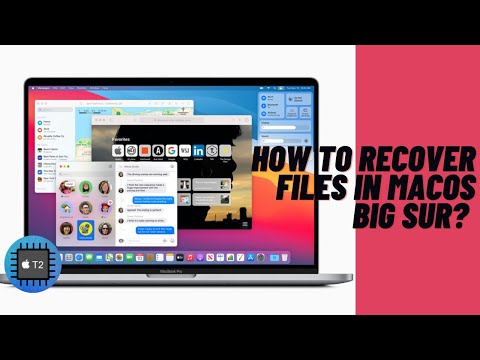Recover lost files from T2 Mac