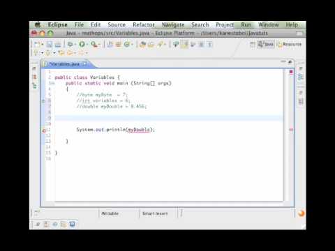 Java Programming Lesson 3 Variables And Data Types