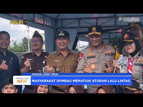 KAPOLDA JATIM TINJAU POS PENGAMANAN DUMPIL