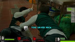 Left 4 Dead 2 Hunters Got Nick!! [all of us are dead]