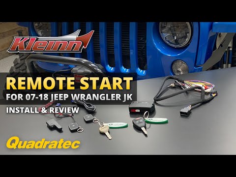 Kleinn Remote Start Install & Review for 2007 - 2018 Jeep Wrangler JK