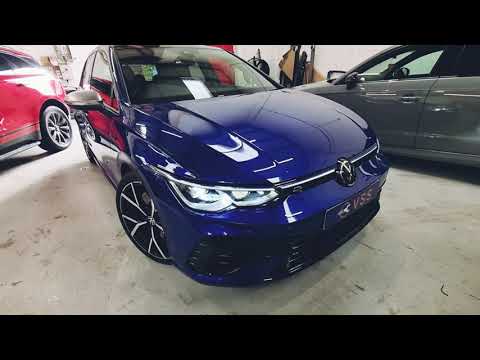 2022 Golf R fitted with Maxton spoiler and Ghost Immobiliser