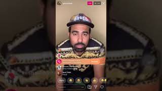 preview picture of video 'Gourav zone reply to andy gujjar in instagram live watch till the end'