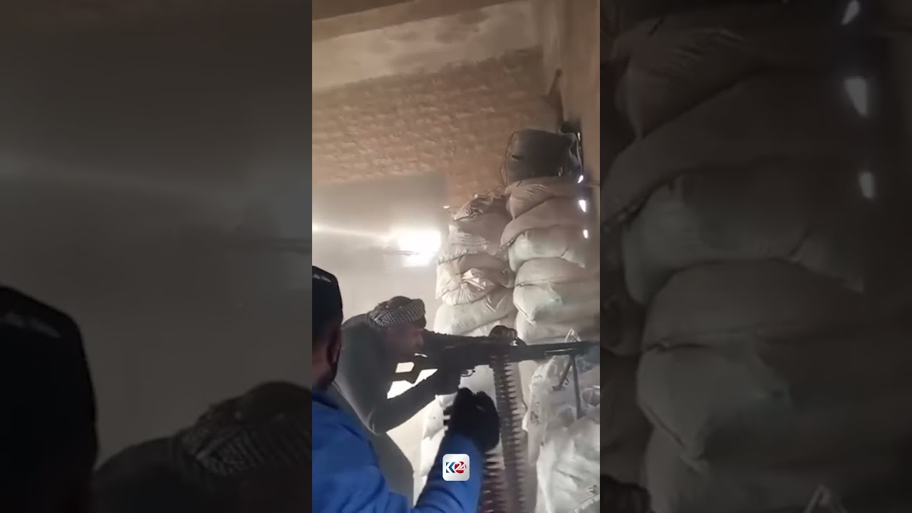 ڤیدیۆ | هێزەکانی ئاسایشی ناوخۆ لە گەڕەکە کوردنشینەکانی حەلەب بەرپەچی هێرشی هێزەکانی حکوومەتی سووریا دەدەنەوە
