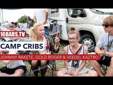 Camp Cribs mit Johnny Rakete, Gold Roger & Veedel Kaztro (16BARS.TV)
