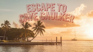 Discover this TROPICAL Hidden Gem and go slow on Caye Caulker!