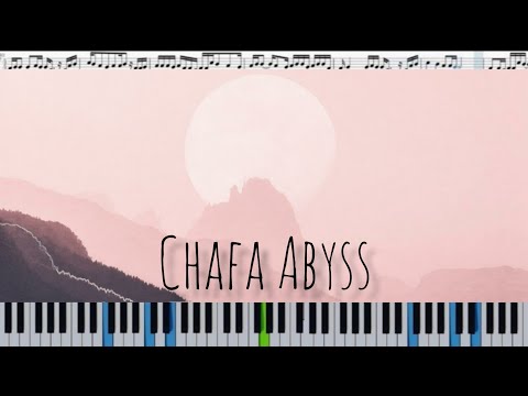 Chafa - 'Abyss' (кавер на пианино + ноты)