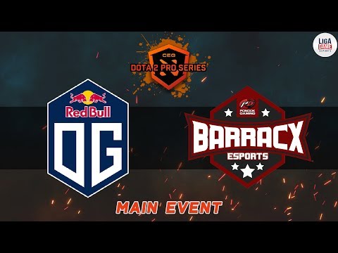 [DOTA2] OG VS PG.Barracx (BO1) - AMD Pro Series Playoff Day 1