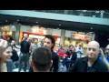The Band Train Sings "Marry Me" And Surprises A Solider And His Fiancee!