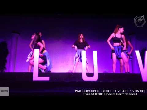 Exceed (EXID Special Performance) on WASSUP! KPOP: SKOOL LUV FAIR