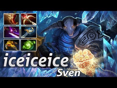 Sven Dota 2 Pro iceiceice Gameplay - Dota 2 Epic Moments