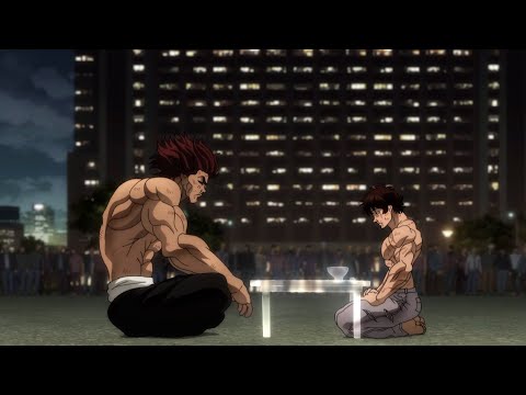 LA ULTIMA CENA BAKI Y YUJIRO HANMA ☝️☝️☝️🤝🤝