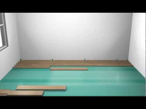 Pergo Installation with Perfect Fold