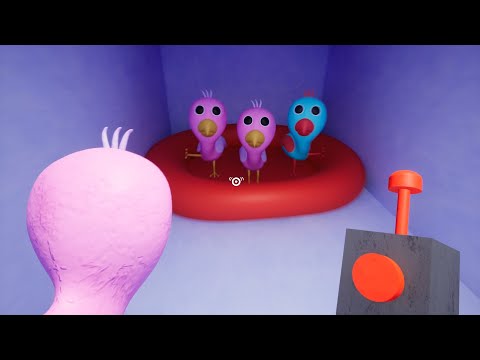 Opila Bird and her Baby Birds - Garten of Banban 2