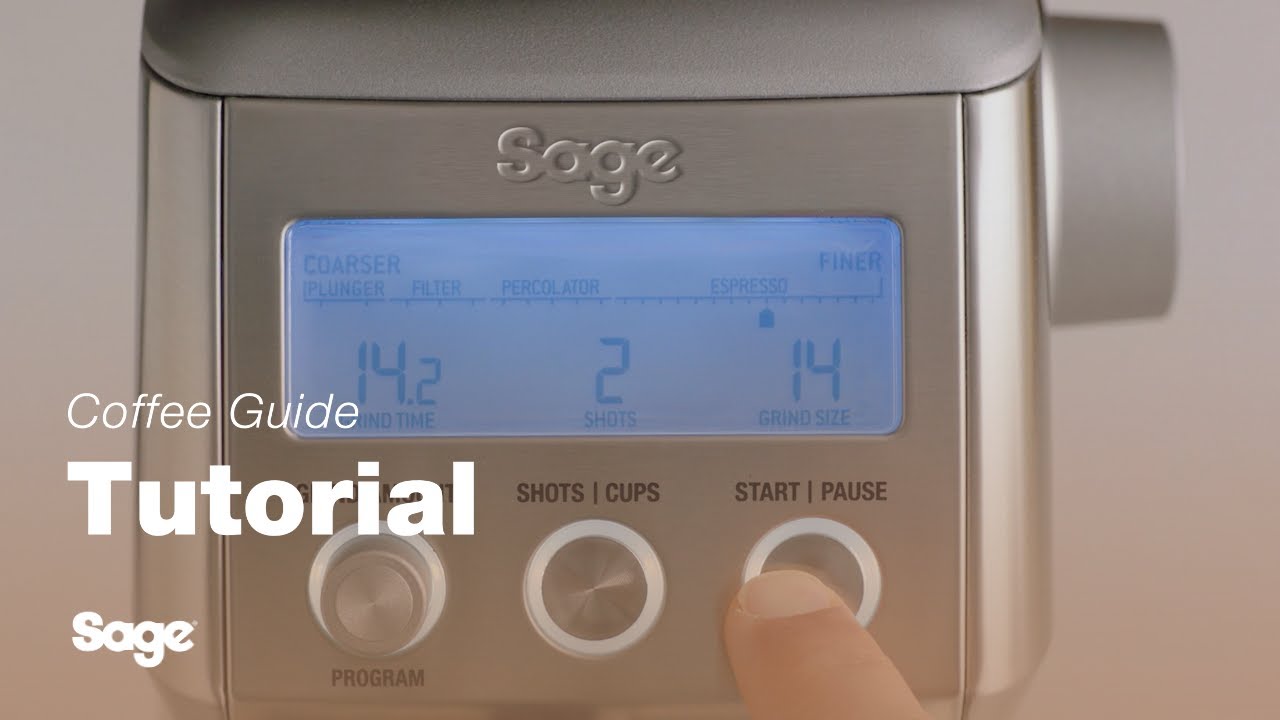 Breville coffee guide tutorial - How to use the Smart Grinder™ Pro
