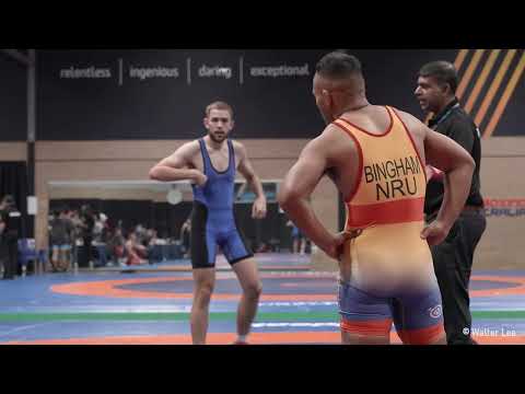LOWE BINGHAM vs HAYDEN CAPELL [4K VIDEO] -  AUSTRALIAN NATIONAL WRESTLING CHAMPIONSHIPS 2022 - NAURU