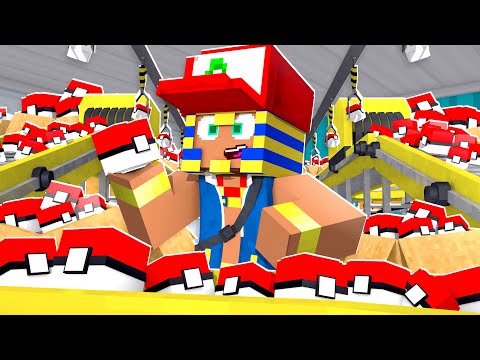 POKEBALL FACTORY IN MINECRAFT - POKEMON #02 ‹ Koow ›