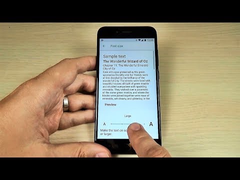 How to GET LARGER TEXT on Xiaomi Mi A1