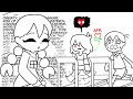 What The HELL Is YOUR SECRET Undertale X Deltarune X OMORI X Yume Nikki Comic Dub