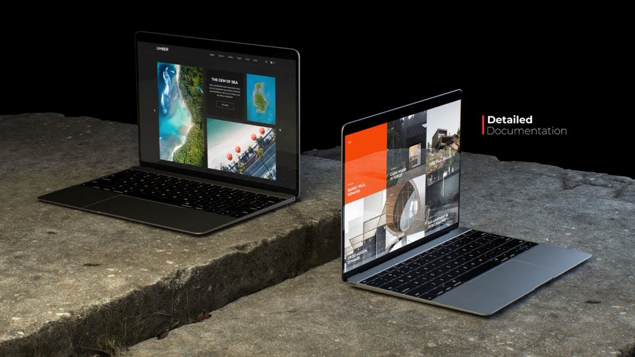 Macbook Air Mockup Video - After Effects Template