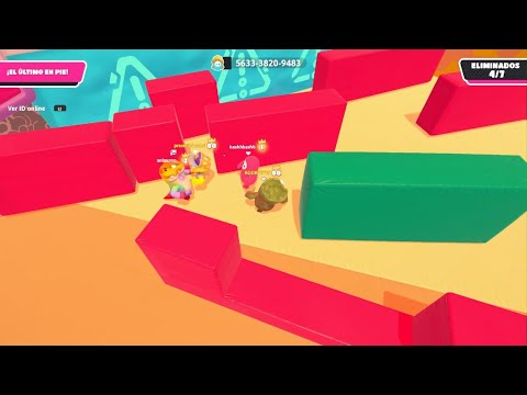 FallGuys-Campeón 17111+Infalible 789(7ª)+Tutorial Resbalones entre bloques 12+1º por 11738ª y 11738ª
