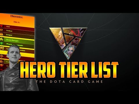 Artifact | Hero Tier List + Explanation | SuperJJ