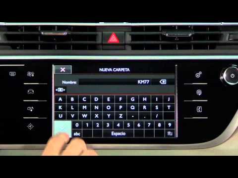 Citroën C4 Picasso. Modelo 2013. Equipo de sonido
