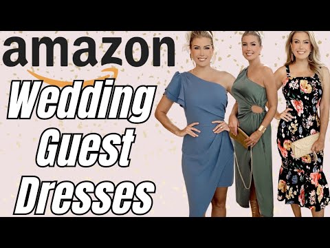 The PRETTIEST Wedding Guest Dresses On Amazon | Super...