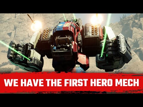 We got our first Hero Mech - Archer Agincourt - Mechwarrior 5 Mercenaries - 41