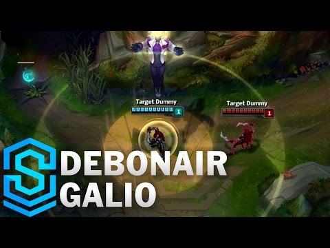 Debonair Galio (2017) Skin Spotlight - League of Legends