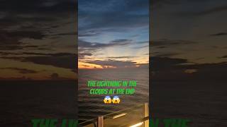 Beautiful sunset from Royal Caribbean Utopia of the Seas.  #royalcaribbean #utopiaoftheseas #travel