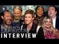 ‘Fantastic Beasts 3’ Interviews With Eddie Redmayne, Jude Law, Mads Mikkelsen & More!