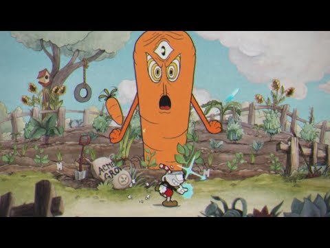 Cuphead - The Root Pack Boss Fight