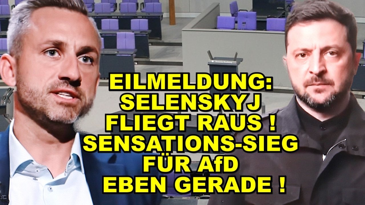 EIL: Selenskyj FLIEGT RAUS! AfD SIEGT!