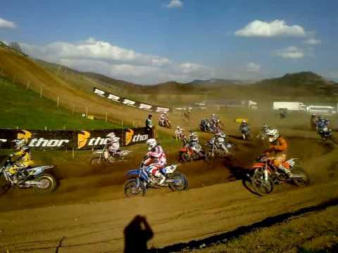 EMX 125 BULGARIA SEVLIEVO 2011 1ST RACE START