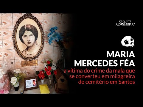 Maria Féa: the victim of the suitcase crime who performs miracles in the cemetery.