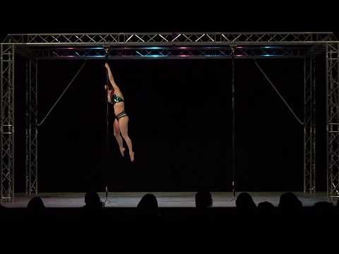 Aimee Spinks - Solent Pole & Hoop Competition - Advanced Pole Winner