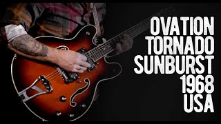 Video thumbnail for Ovation Tornado Sunburst 1968 USA by Loud Lemon Demo