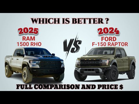 2025 Ram 1500 RHO vs 2024 Ford F150 Raptor | RHO vs Raptor | Which is better