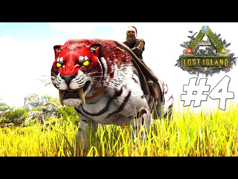 Den FØRSTE ALPHA *bider*! - ARK Lost Island *Primal Fear* #4