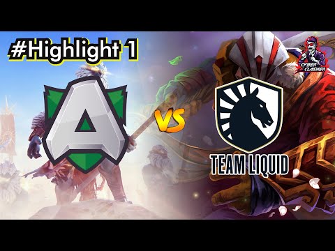 DreamLeague : Season 15 DPC EU Upper Division - Alliance vs Liquid [Highlight 1]