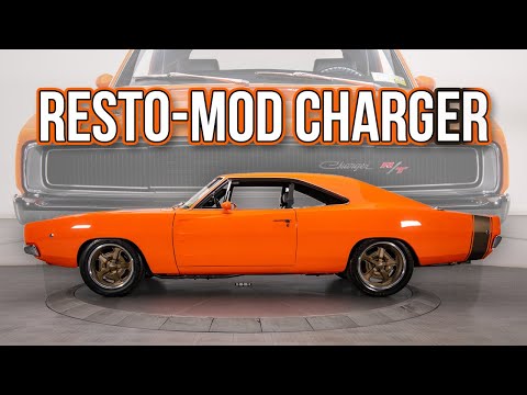Ground Up Built 1968 Charger Restomod All-Aluminum 528ci HEMI V8 5-spd  -  SOLD  -  #137470