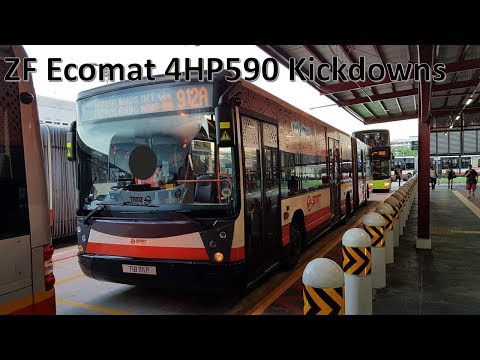 [SMRT]Loud ZF Ecomat 4HP590 Kickdowns - TIB1111P On 912A (Mercedes Benz O405G Hispano Habit)