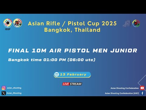Final - 10m Air Pistol Men Junior